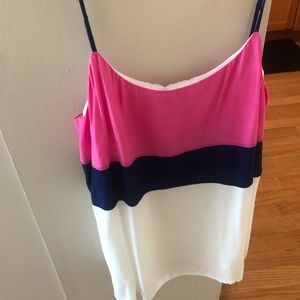 Banana Republic color block top